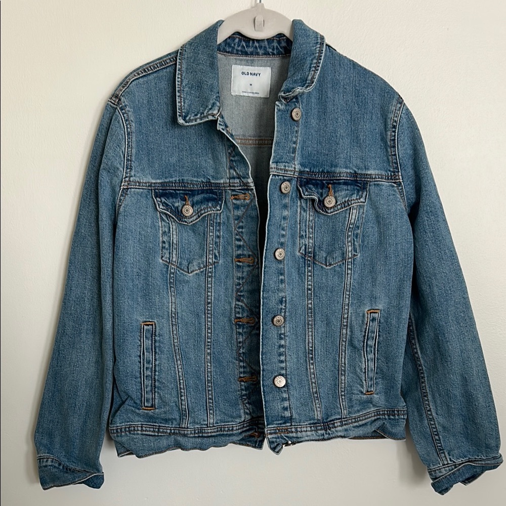 Women’s Old Navy Blue Denim Jacket - Medium